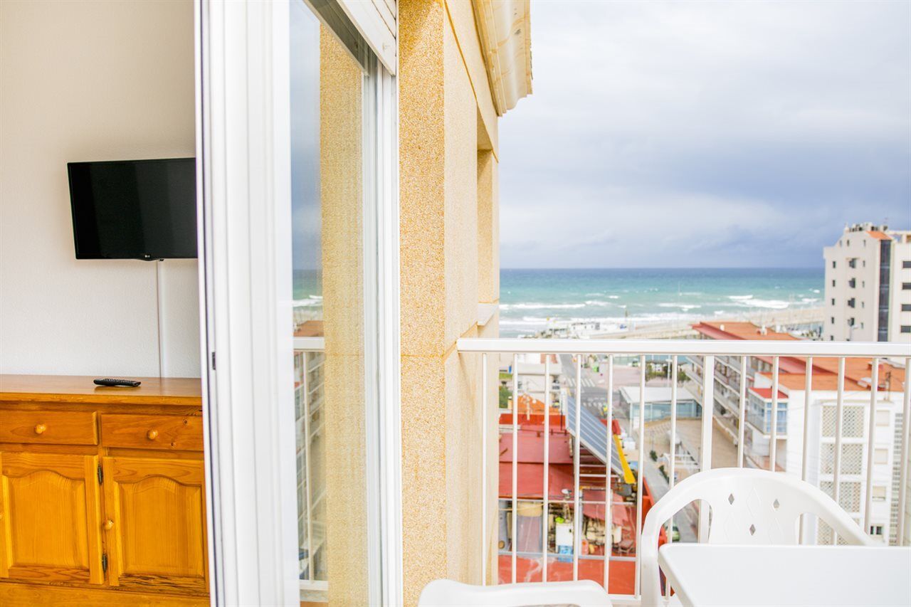 Apartamentos Turisticos Biarritz - Bloque I กันดิอา ภายนอก รูปภาพ